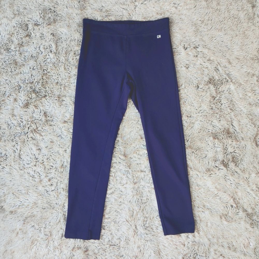 Calvin Klein‎ Ankle Length Legging Dress Pants Navy Blue Women's Size Small